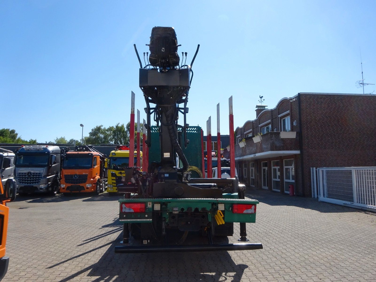 MAN 33.560 TGX mit TAJFUN L150Z Holzladekran 6x4 - Houttransport, Kraanwagen: afbeelding 5 MAN 33.560 TGX mit TAJFUN L150Z Holzladekran 6x4 - Houttransport, Kraanwagen: afbeelding 5