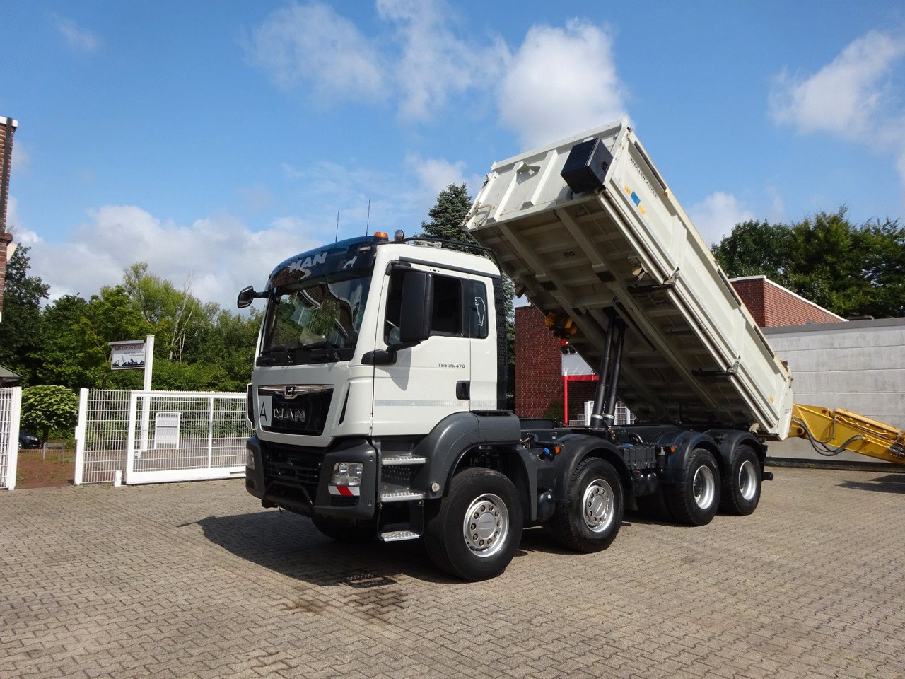 MAN 35.470 TGS MEILLER 3Skipper + Bordmatik 8x4 - Kipper vrachtwagen: afbeelding 2 MAN 35.470 TGS MEILLER 3Skipper + Bordmatik 8x4 - Kipper vrachtwagen: afbeelding 2