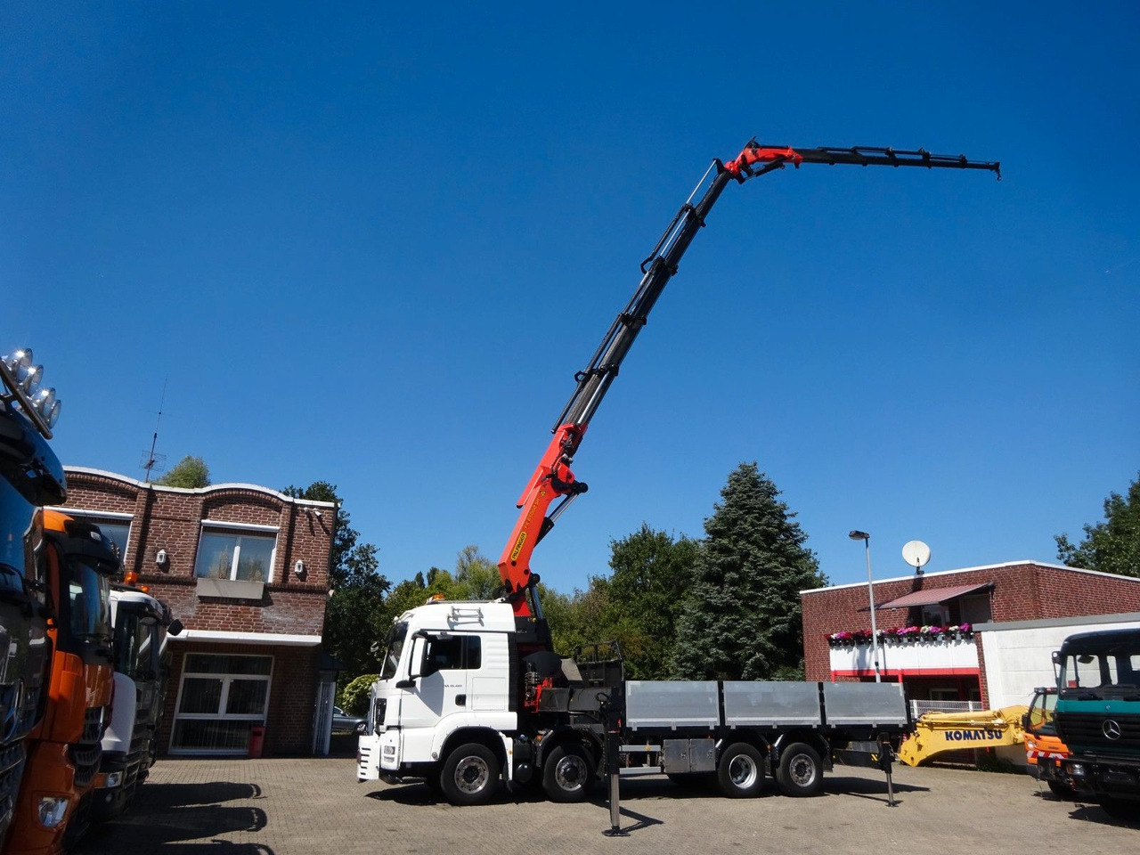 MAN 35.480 HYDRO TGS Pritsche + PK 65002 Kran 8x2-4 - Kraanwagen: afbeelding 3 MAN 35.480 HYDRO TGS Pritsche + PK 65002 Kran 8x2-4 - Kraanwagen: afbeelding 3