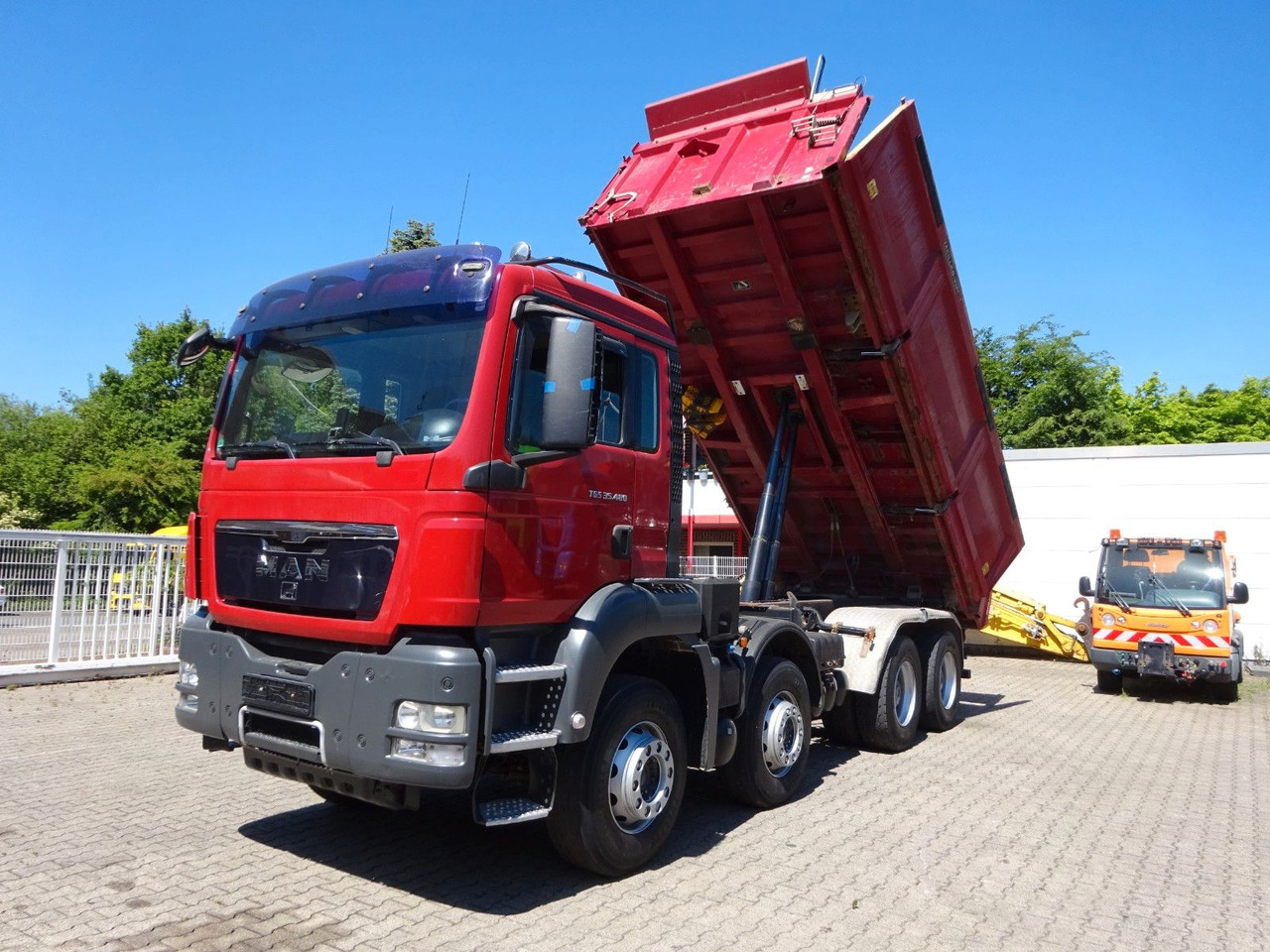 MAN 35.480 TGS MEILLER 3Skipper + Bordmatik - Kipper vrachtwagen: afbeelding 1 MAN 35.480 TGS MEILLER 3Skipper + Bordmatik - Kipper vrachtwagen: afbeelding 1
