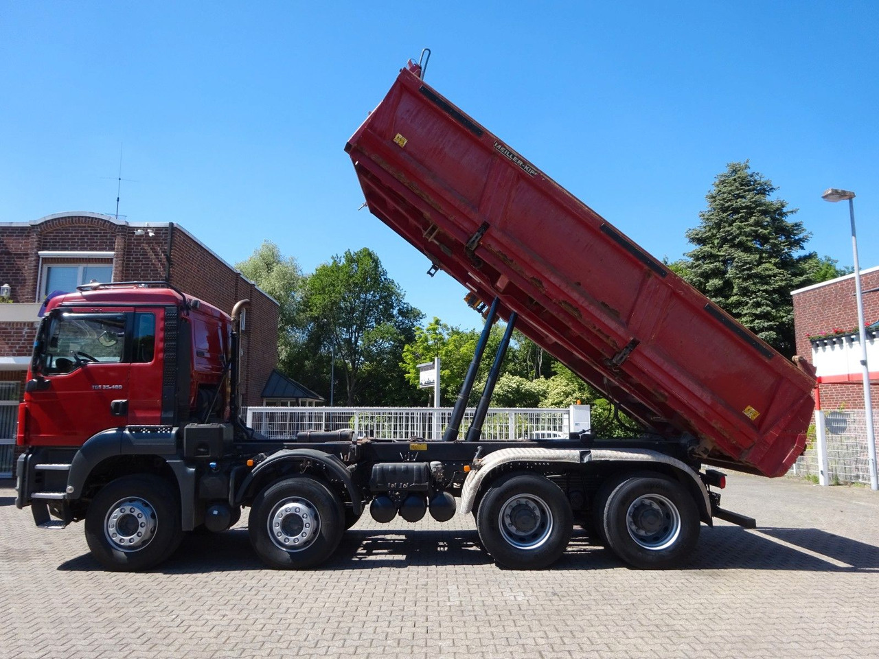 MAN 35.480 TGS MEILLER 3Skipper + Bordmatik - Kipper vrachtwagen: afbeelding 4 MAN 35.480 TGS MEILLER 3Skipper + Bordmatik - Kipper vrachtwagen: afbeelding 4