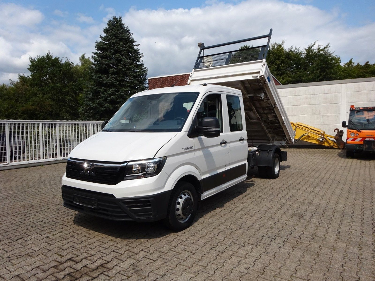 MAN 6.180 TGE MEILLER 3Skipper Doppelkabine 4x2 - Kipper bestelwagen, Bestelwagen met dubbele cabine: afbeelding 1 MAN 6.180 TGE MEILLER 3Skipper Doppelkabine 4x2 - Kipper bestelwagen, Bestelwagen met dubbele cabine: afbeelding 1