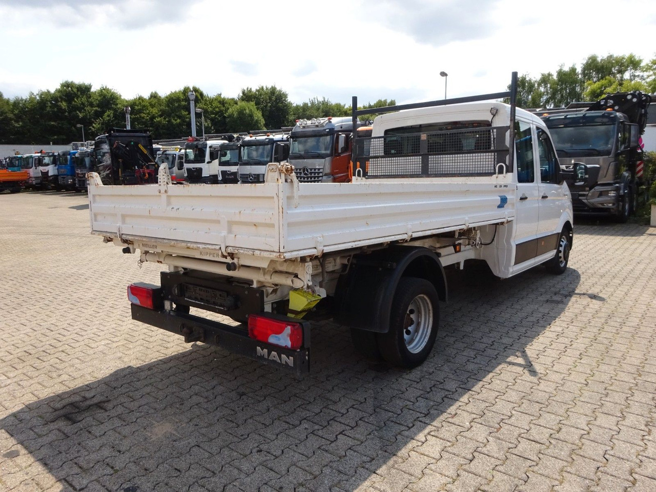 Kipper bestelwagen, Bestelwagen met dubbele cabine MAN 6.180 TGE MEILLER 3Skipper Doppelkabine 4x2: afbeelding 12 Kipper bestelwagen, Bestelwagen met dubbele cabine MAN 6.180 TGE MEILLER 3Skipper Doppelkabine 4x2: afbeelding 12