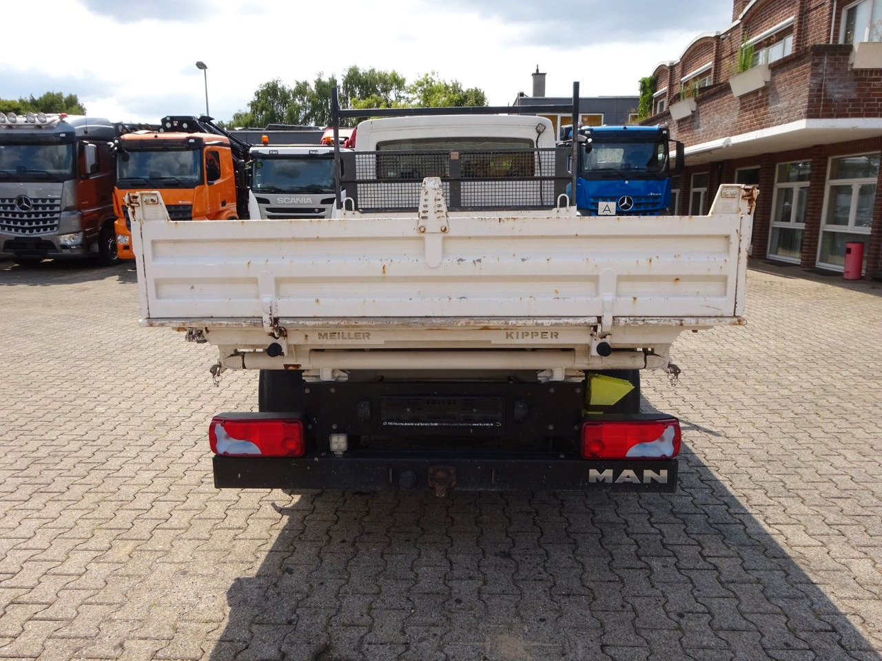 Kipper bestelwagen, Bestelwagen met dubbele cabine MAN 6.180 TGE MEILLER 3Skipper Doppelkabine 4x2: afbeelding 9 Kipper bestelwagen, Bestelwagen met dubbele cabine MAN 6.180 TGE MEILLER 3Skipper Doppelkabine 4x2: afbeelding 9