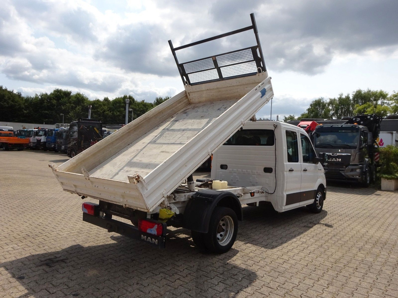 Kipper bestelwagen, Bestelwagen met dubbele cabine MAN 6.180 TGE MEILLER 3Skipper Doppelkabine 4x2: afbeelding 11 Kipper bestelwagen, Bestelwagen met dubbele cabine MAN 6.180 TGE MEILLER 3Skipper Doppelkabine 4x2: afbeelding 11