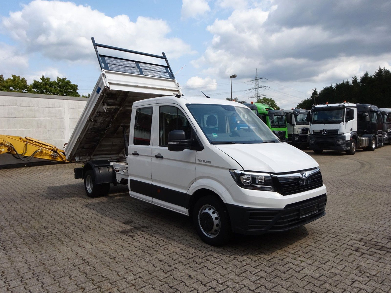 Kipper bestelwagen, Bestelwagen met dubbele cabine MAN 6.180 TGE MEILLER 3Skipper Doppelkabine 4x2: afbeelding 14 Kipper bestelwagen, Bestelwagen met dubbele cabine MAN 6.180 TGE MEILLER 3Skipper Doppelkabine 4x2: afbeelding 14