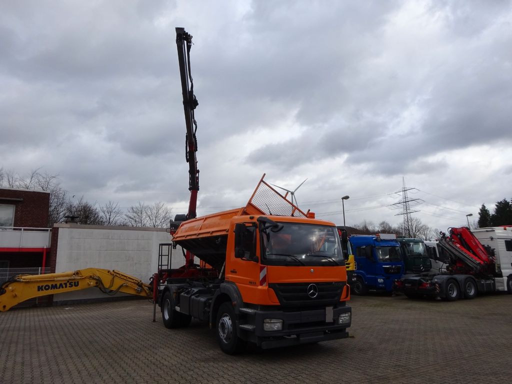 Mercedes-Benz 1833 Axor Kipper mit Kran Wechselsytem - Kipper vrachtwagen, Kraanwagen: afbeelding 4 Mercedes-Benz 1833 Axor Kipper mit Kran Wechselsytem - Kipper vrachtwagen, Kraanwagen: afbeelding 4