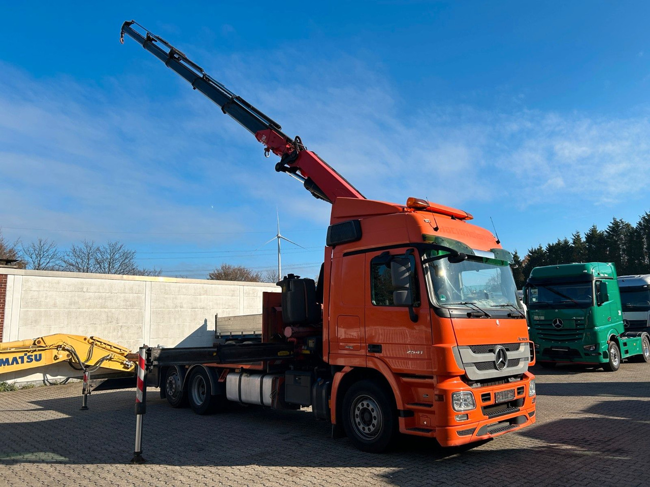 Mercedes-Benz 2541 Actros Plattform + FASSI Kran 6X2 - Kraanwagen: afbeelding 4 Mercedes-Benz 2541 Actros Plattform + FASSI Kran 6X2 - Kraanwagen: afbeelding 4