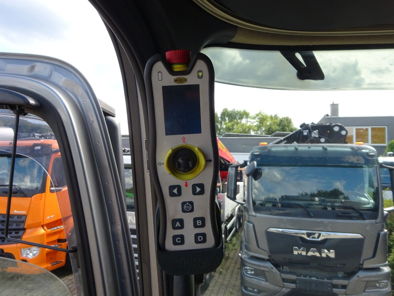 Haakarmsysteem vrachtwagen Mercedes-Benz 2545 Actros MEILLER Abroller +Lift-Lenkachse: afbeelding 20
