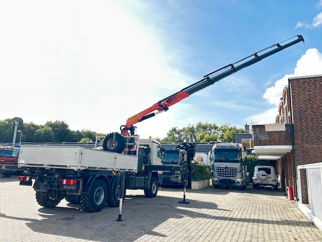 Mercedes-Benz 3344 Actros Pritsche + PK 34002 6x6 - Kraanwagen: afbeelding 5 Mercedes-Benz 3344 Actros Pritsche + PK 34002 6x6 - Kraanwagen: afbeelding 5