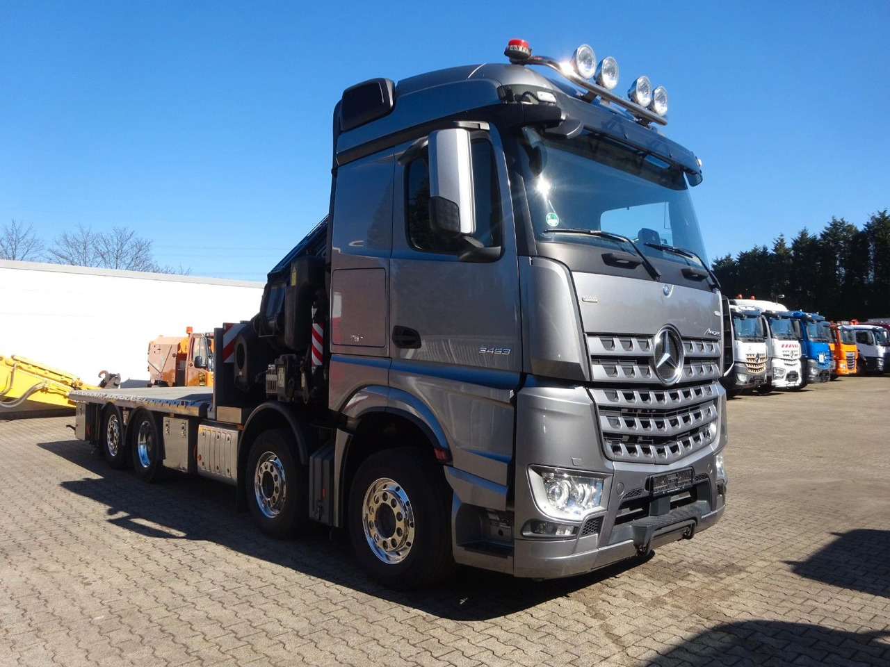 Nieuw Kraanwagen, Vrachtwagen met open laadbak Mercedes-Benz 3453 Plattform + Fassi F820 Kran 8x2 Mercedes-Benz 3453 FASSI F820 Kran 8x Hydr. Ausschub: afbeelding 12 Nieuw Kraanwagen, Vrachtwagen met open laadbak Mercedes-Benz 3453 Plattform + Fassi F820 Kran 8x2 Mercedes-Benz 3453 FASSI F820 Kran 8x Hydr. Ausschub: afbeelding 12