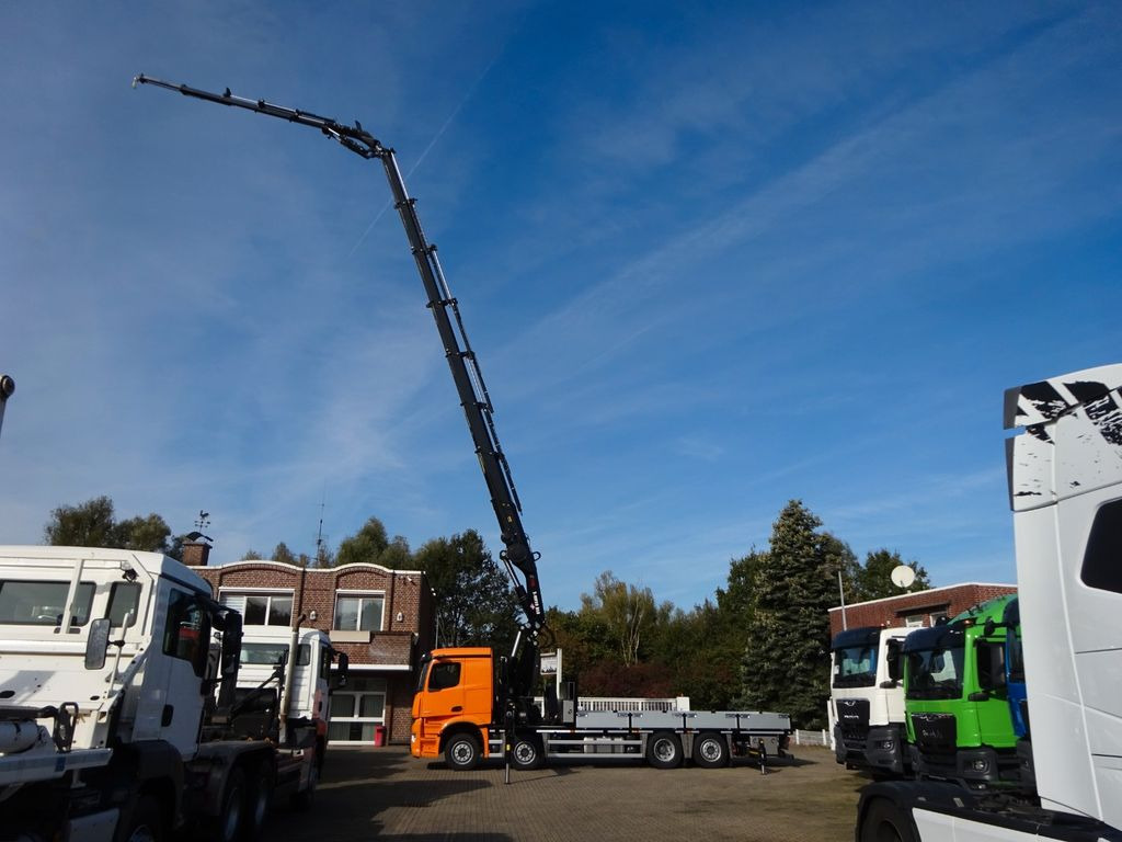 Mercedes-Benz 3751 Arocs Pritsche + HIAB 858 + JIB 8x2 - Kraanwagen, Vrachtwagen met open laadbak: afbeelding 3 Mercedes-Benz 3751 Arocs Pritsche + HIAB 858 + JIB 8x2 - Kraanwagen, Vrachtwagen met open laadbak: afbeelding 3
