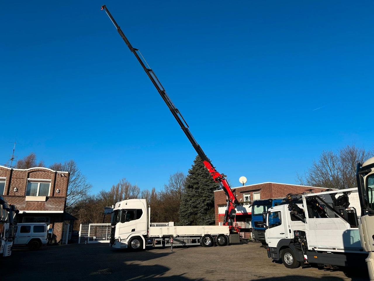 Scania R540 Pritsche + Fassi F545 Kran 6x2 - Kraanwagen: afbeelding 4 Scania R540 Pritsche + Fassi F545 Kran 6x2 - Kraanwagen: afbeelding 4