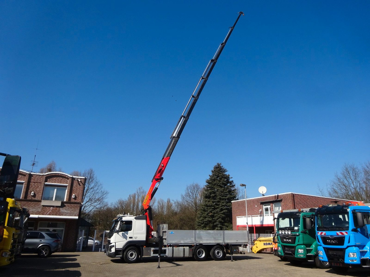 Volvo FMX 540 Pritsche + PK 33002 Kran 6x2 - Kraanwagen: afbeelding 3 Volvo FMX 540 Pritsche + PK 33002 Kran 6x2 - Kraanwagen: afbeelding 3