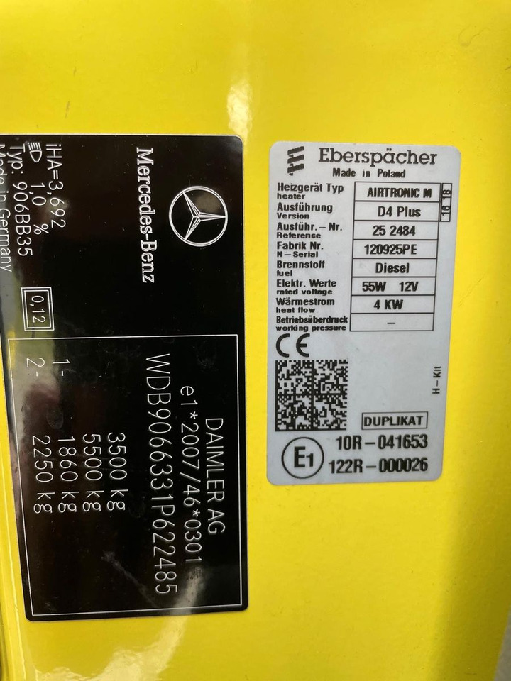 Ambulance Mercedes-Benz Sprinter II kasten 316 CDI Aut: afbeelding 20