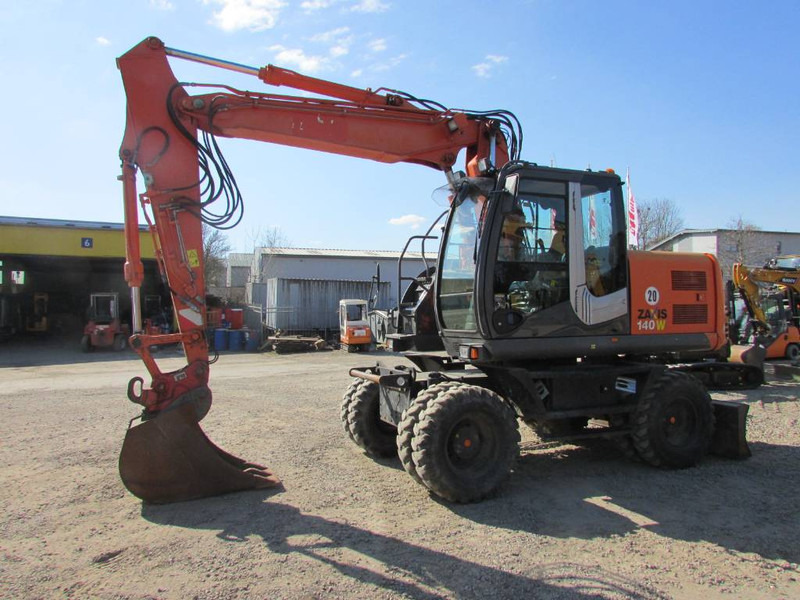 Hitachi ZX 140 W-3 Mobilbagger 43.000 EUR / Klima - Mobiele graafmachine: afbeelding 1 Hitachi ZX 140 W-3 Mobilbagger 43.000 EUR / Klima - Mobiele graafmachine: afbeelding 1