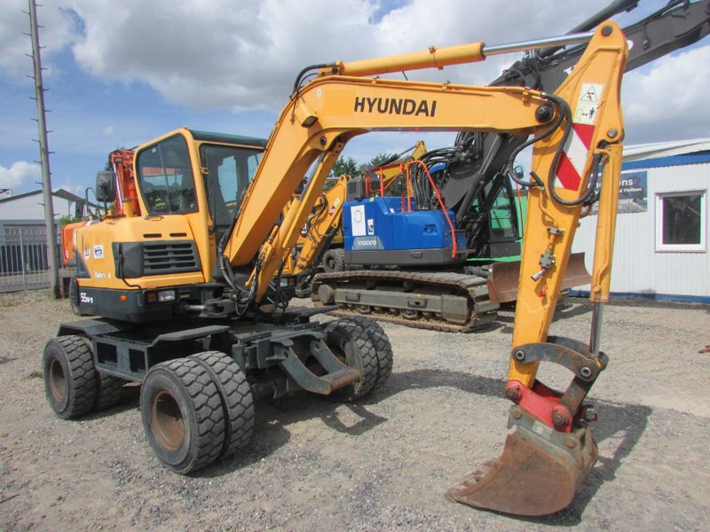Hyundai Robex 55 W-9 Mobilbagger 31.000 EUR - Mobiele graafmachine: afbeelding 3 Hyundai Robex 55 W-9 Mobilbagger 31.000 EUR - Mobiele graafmachine: afbeelding 3