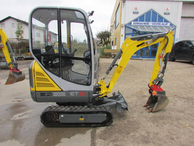 WACKER NEUSON ET 16 Minibagger 22.500 EUR hydr. Schnellwechsler - Minigraafmachine: afbeelding 1 WACKER NEUSON ET 16 Minibagger 22.500 EUR hydr. Schnellwechsler - Minigraafmachine: afbeelding 1