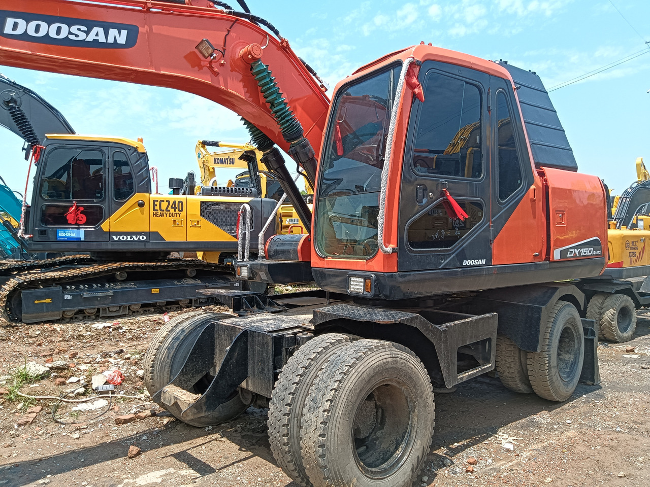 Mobiele graafmachine DOOSAN 150W: afbeelding 8
