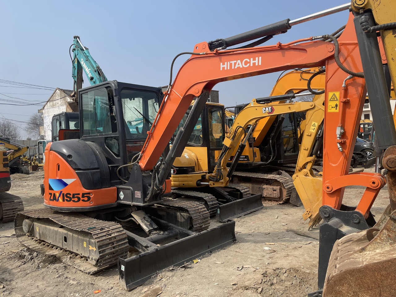 HITACHI ZX55 - Minigraafmachine: afbeelding 1 HITACHI ZX55 - Minigraafmachine: afbeelding 1