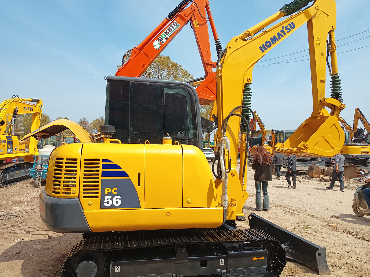 KOMATSU PC56-3 - Minigraafmachine: afbeelding 3 KOMATSU PC56-3 - Minigraafmachine: afbeelding 3