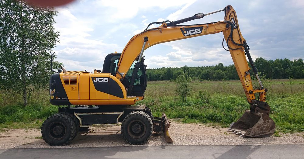 Mobiele graafmachine JCB: afbeelding 1