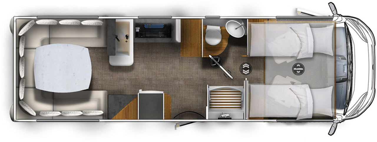 Eura Mobil Integra 760 HS 1.HAND#HECKSITZGR.#NACHRÜSTAKTION - Integraal camper: afbeelding 2 Eura Mobil Integra 760 HS 1.HAND#HECKSITZGR.#NACHRÜSTAKTION - Integraal camper: afbeelding 2