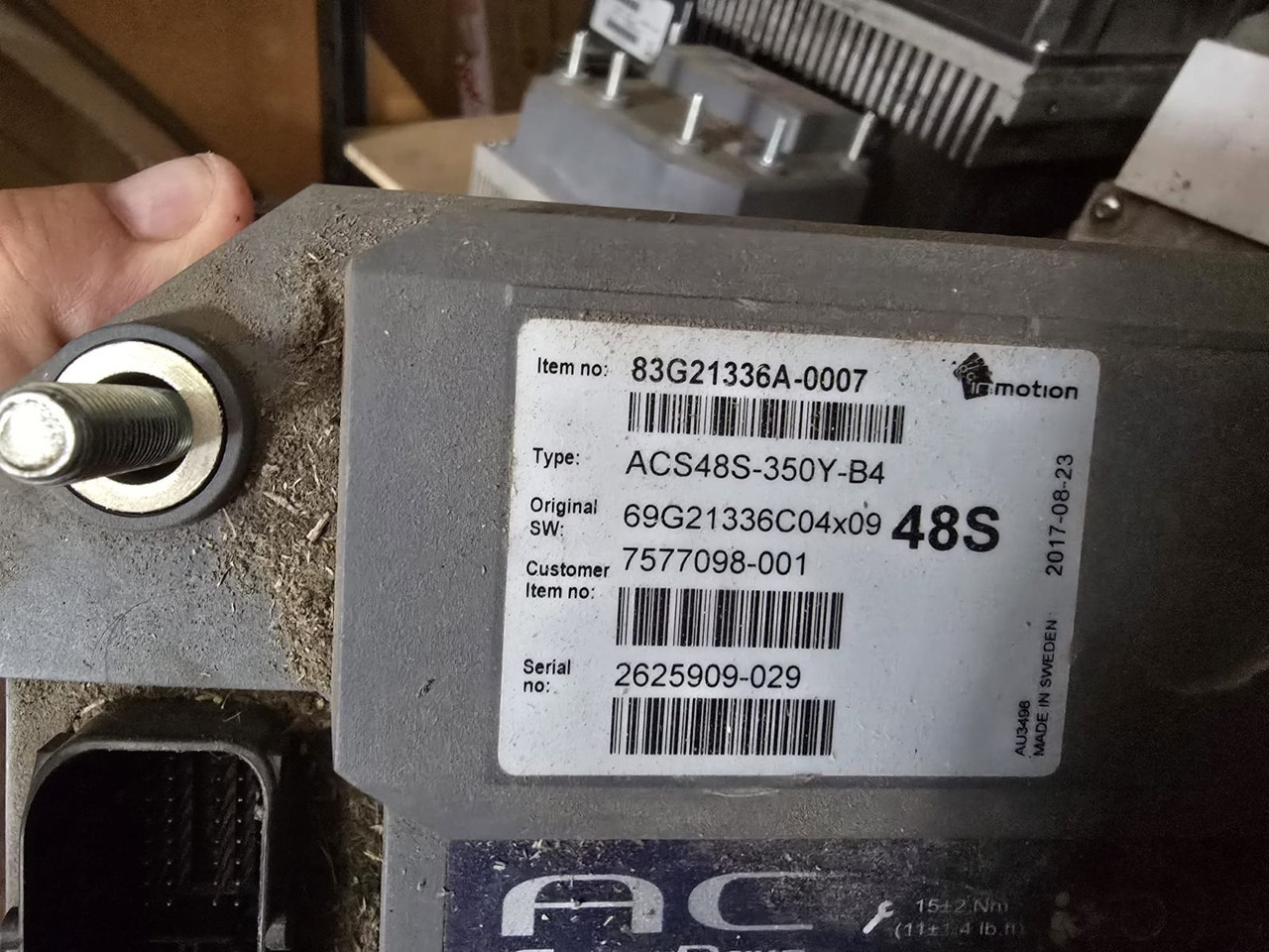 BT Controller Transistor 7577098-001 - Onderdelen voor Intern transport: afbeelding 1 BT Controller Transistor 7577098-001 - Onderdelen voor Intern transport: afbeelding 1