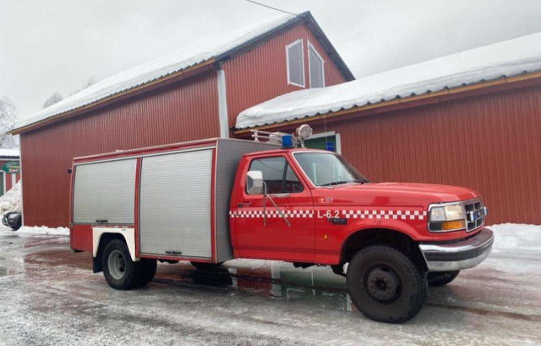 1993 Ford F-350 7.3L / Redningsbil / Avgiftsfri! - Brandweerwagen: afbeelding 1 1993 Ford F-350 7.3L / Redningsbil / Avgiftsfri! - Brandweerwagen: afbeelding 1