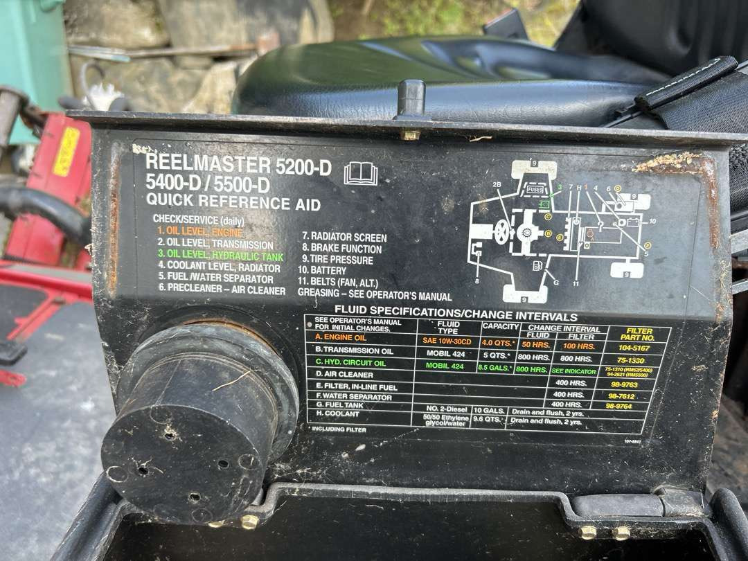 2006 sittegressklipper til golfbane - Gazonmaaier: afbeelding 5 2006 sittegressklipper til golfbane - Gazonmaaier: afbeelding 5