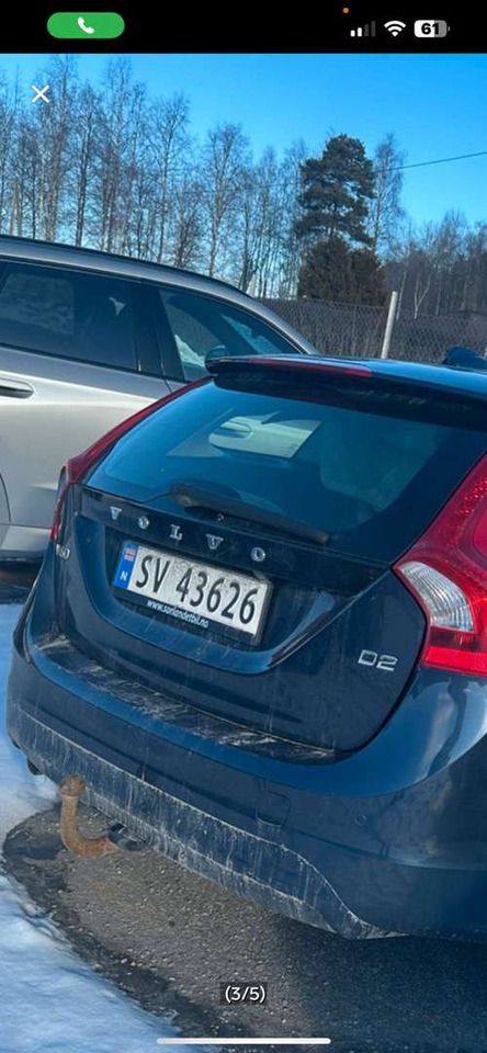 2013 Volvo V60 (rep.-objekt) - Personenwagen: afbeelding 3 2013 Volvo V60 (rep.-objekt) - Personenwagen: afbeelding 3
