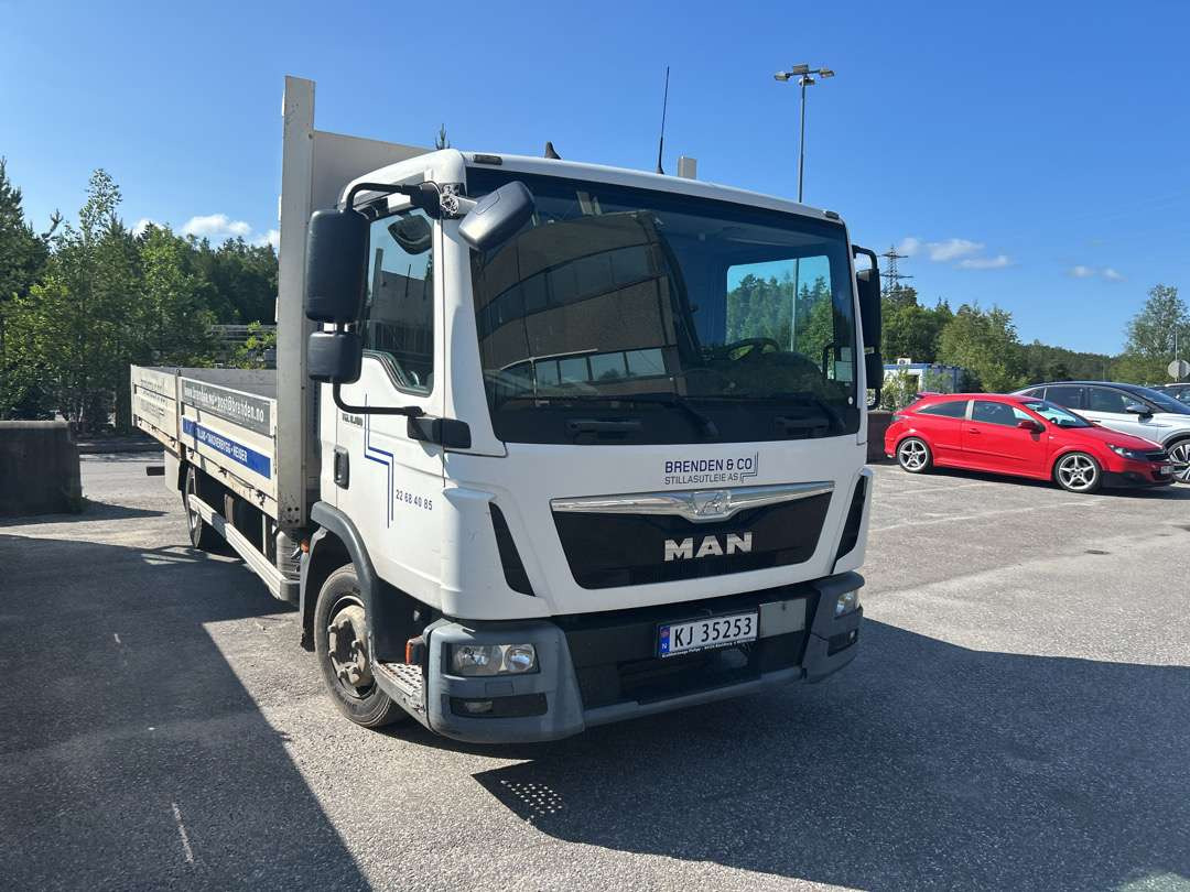 2014 Planbil MAN TGL 8.180 EU-Godkjent - Vrachtwagen met open laadbak: afbeelding 2 2014 Planbil MAN TGL 8.180 EU-Godkjent - Vrachtwagen met open laadbak: afbeelding 2