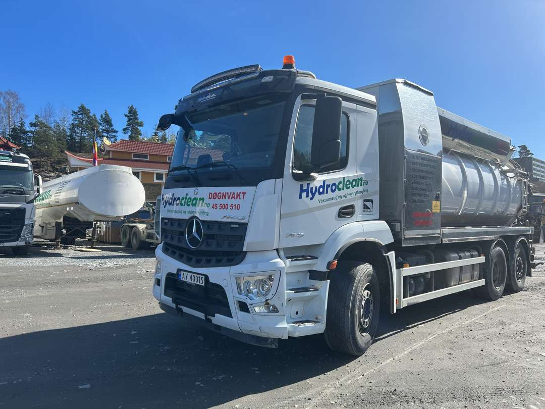 2019 Kombibil MERCEDES-BENZ AROCS 2543 KDIR EU-godkjent Euroklasse 6T - Vacuümwagen: afbeelding 1 2019 Kombibil MERCEDES-BENZ AROCS 2543 KDIR EU-godkjent Euroklasse 6T - Vacuümwagen: afbeelding 1