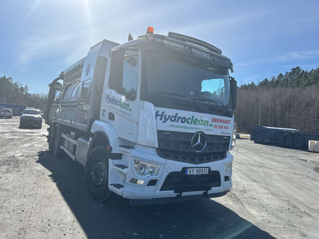 2019 Kombibil MERCEDES-BENZ AROCS 2543 KDIR EU-godkjent Euroklasse 6T - Vacuümwagen: afbeelding 2 2019 Kombibil MERCEDES-BENZ AROCS 2543 KDIR EU-godkjent Euroklasse 6T - Vacuümwagen: afbeelding 2