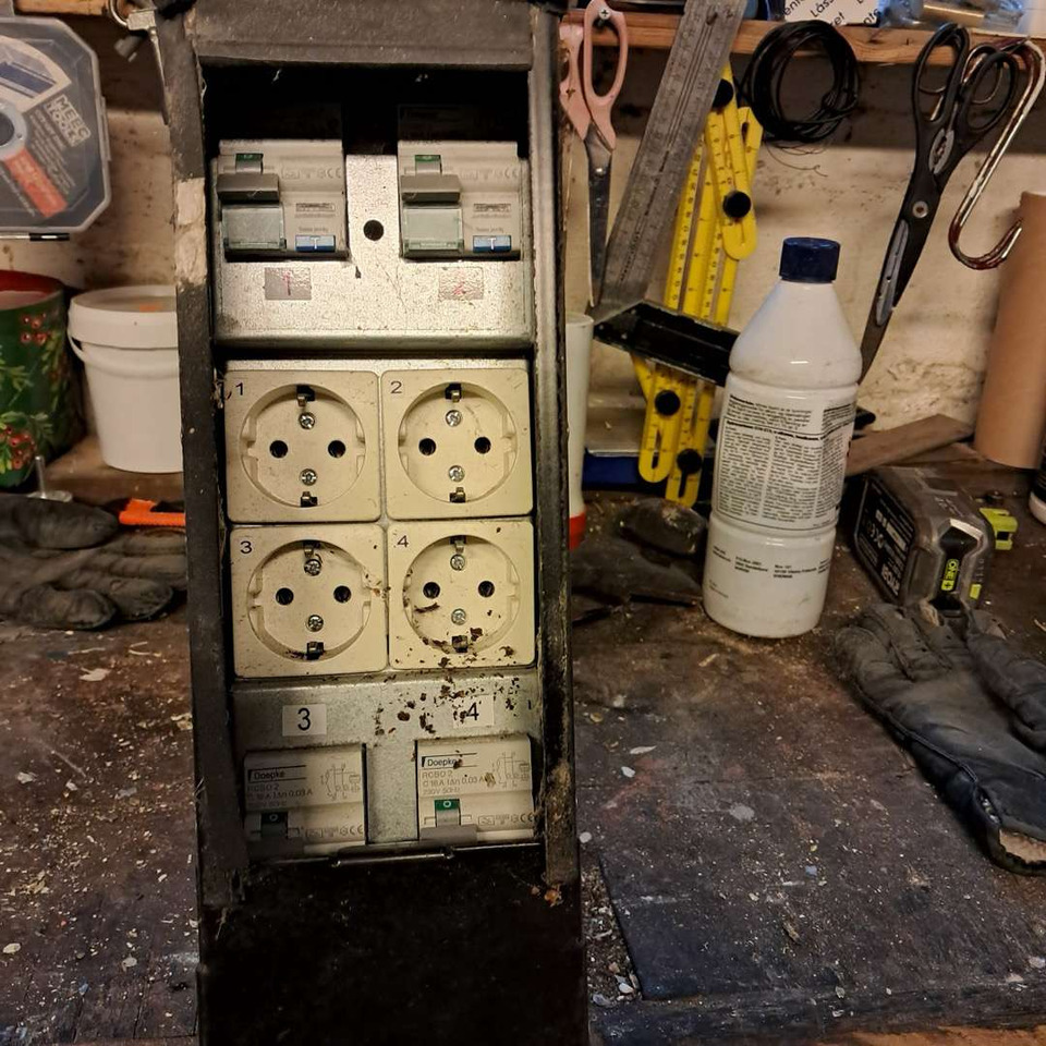 Gereedschap/ Toebehoor Powersøylen Stikkontaktsøyle (3): afbeelding 1