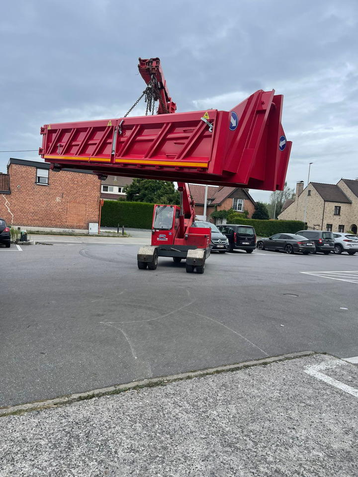 Nieuw Haakarm container ARDAX Afvalcontainer met deksel: afbeelding 8