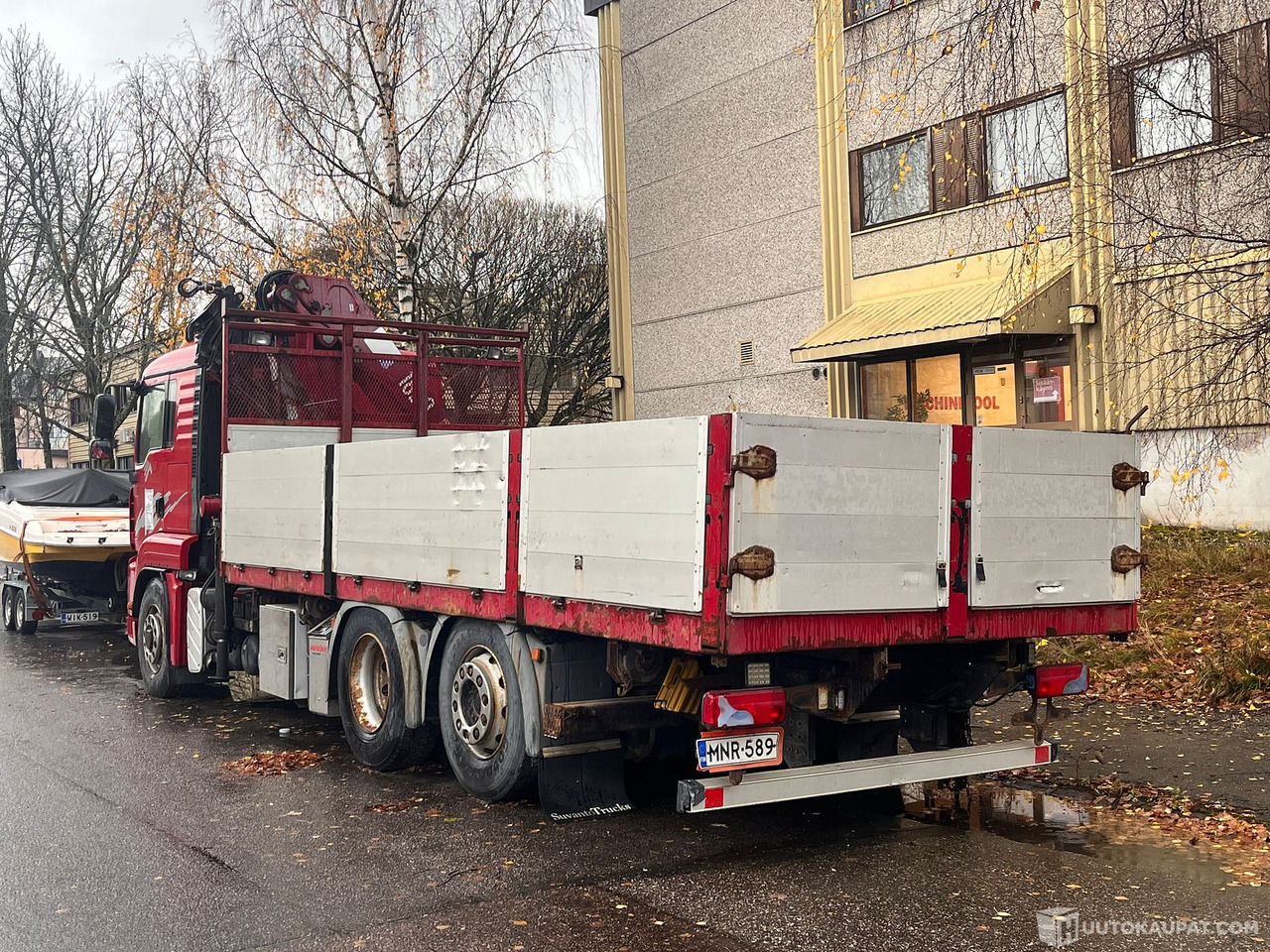 MAN TGA 26.400, kuorma-auto nosturilla, Nosturi kympitetty!, 2008, Helsinki - Andere machine: afbeelding 4 MAN TGA 26.400, kuorma-auto nosturilla, Nosturi kympitetty!, 2008, Helsinki - Andere machine: afbeelding 4