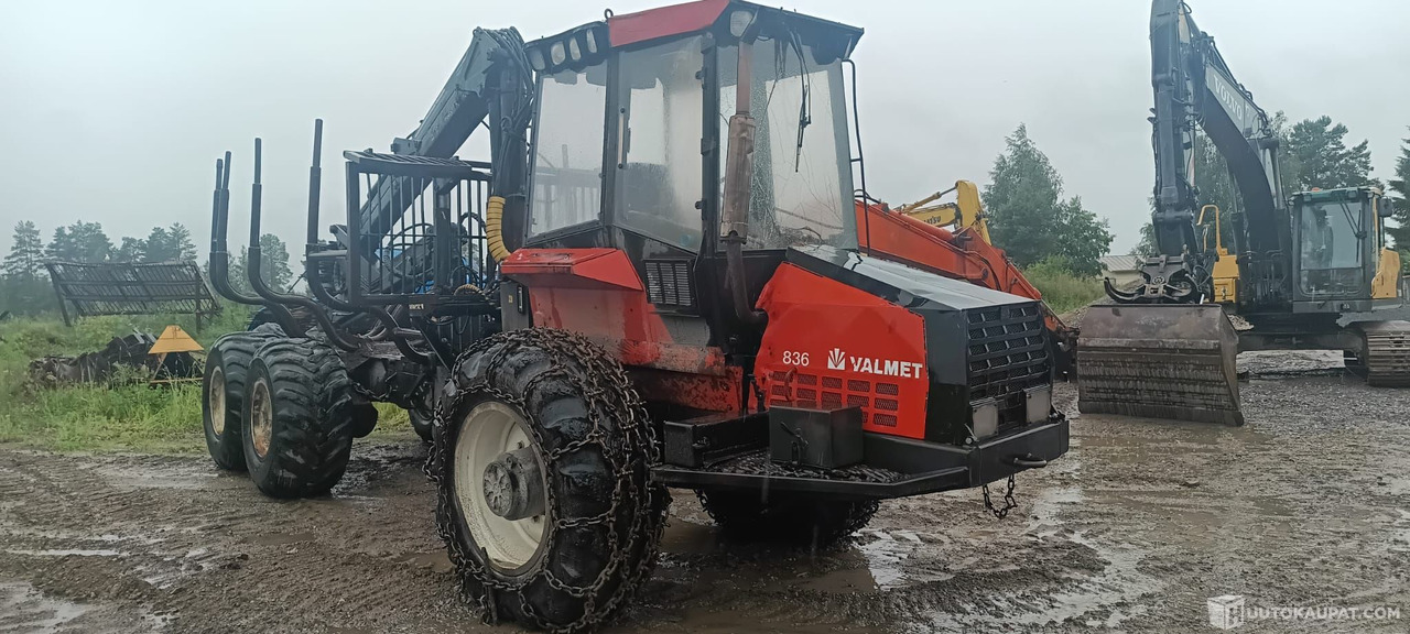 Bosbouwmachine Valmet 836, 1990 Ajokone, Leppävirta: afbeelding 1