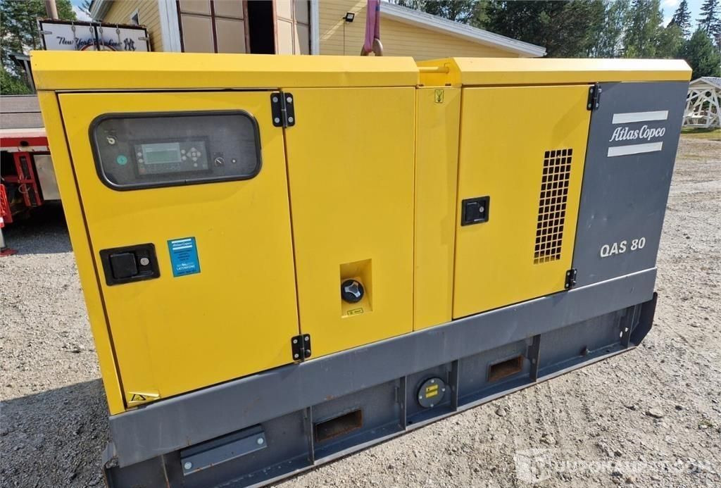 Atlas Copco QAS 80, 2016, 4 172 h, generaattori, Siilinjärvi - Bouwmachine: afbeelding 1 Atlas Copco QAS 80, 2016, 4 172 h, generaattori, Siilinjärvi - Bouwmachine: afbeelding 1