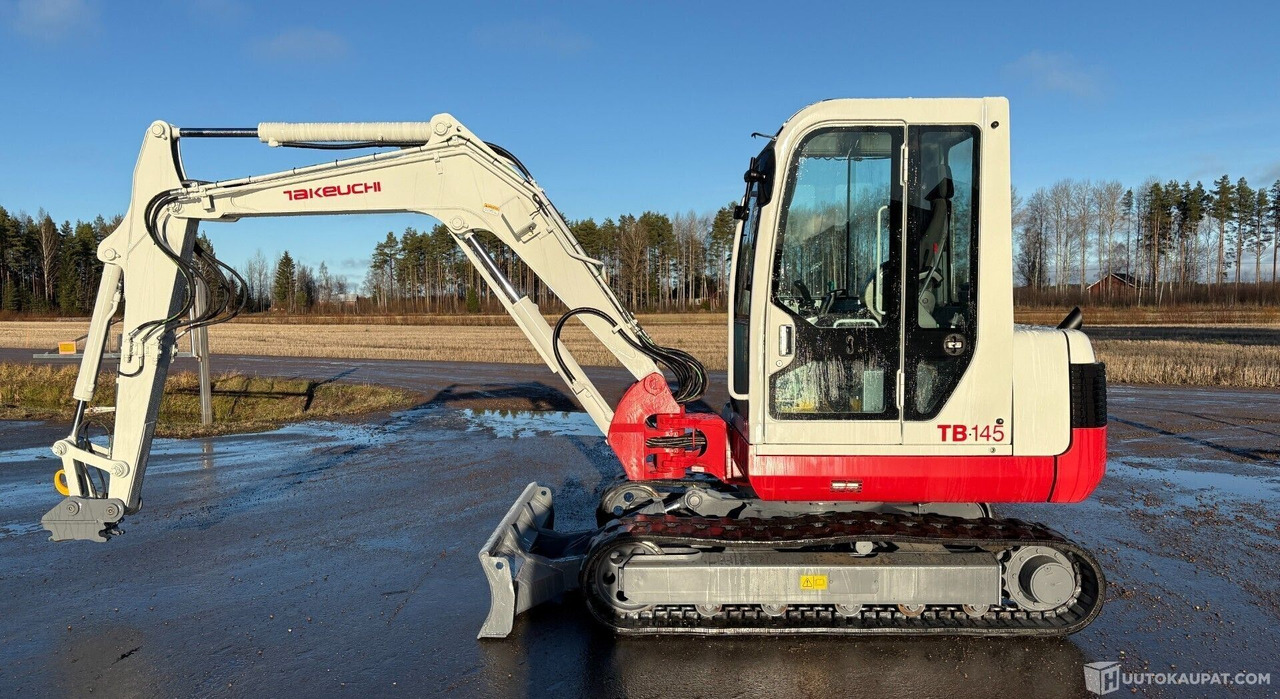 Takeuchi TB145, 2008, Diesel, 7 995 h Kaivinkone, Honkajoki - Bouwmachine: afbeelding 1 Takeuchi TB145, 2008, Diesel, 7 995 h Kaivinkone, Honkajoki - Bouwmachine: afbeelding 1