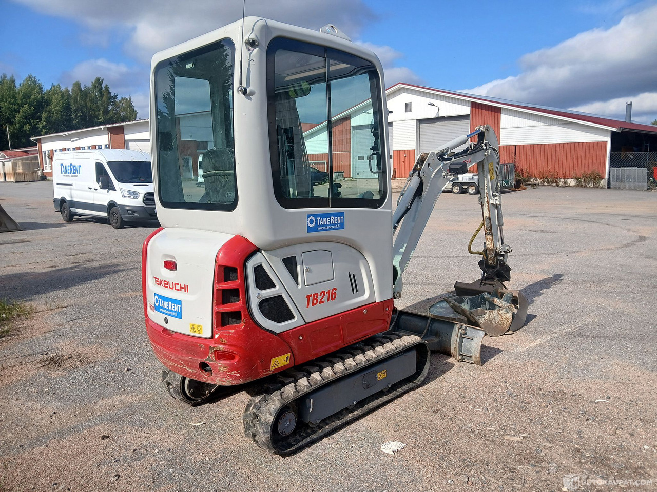 Takeuchi TB216, 2021, 615h, kallistuva liitin, 3kpl kauhoja, Honkajoki - Bouwmachine: afbeelding 4 Takeuchi TB216, 2021, 615h, kallistuva liitin, 3kpl kauhoja, Honkajoki - Bouwmachine: afbeelding 4