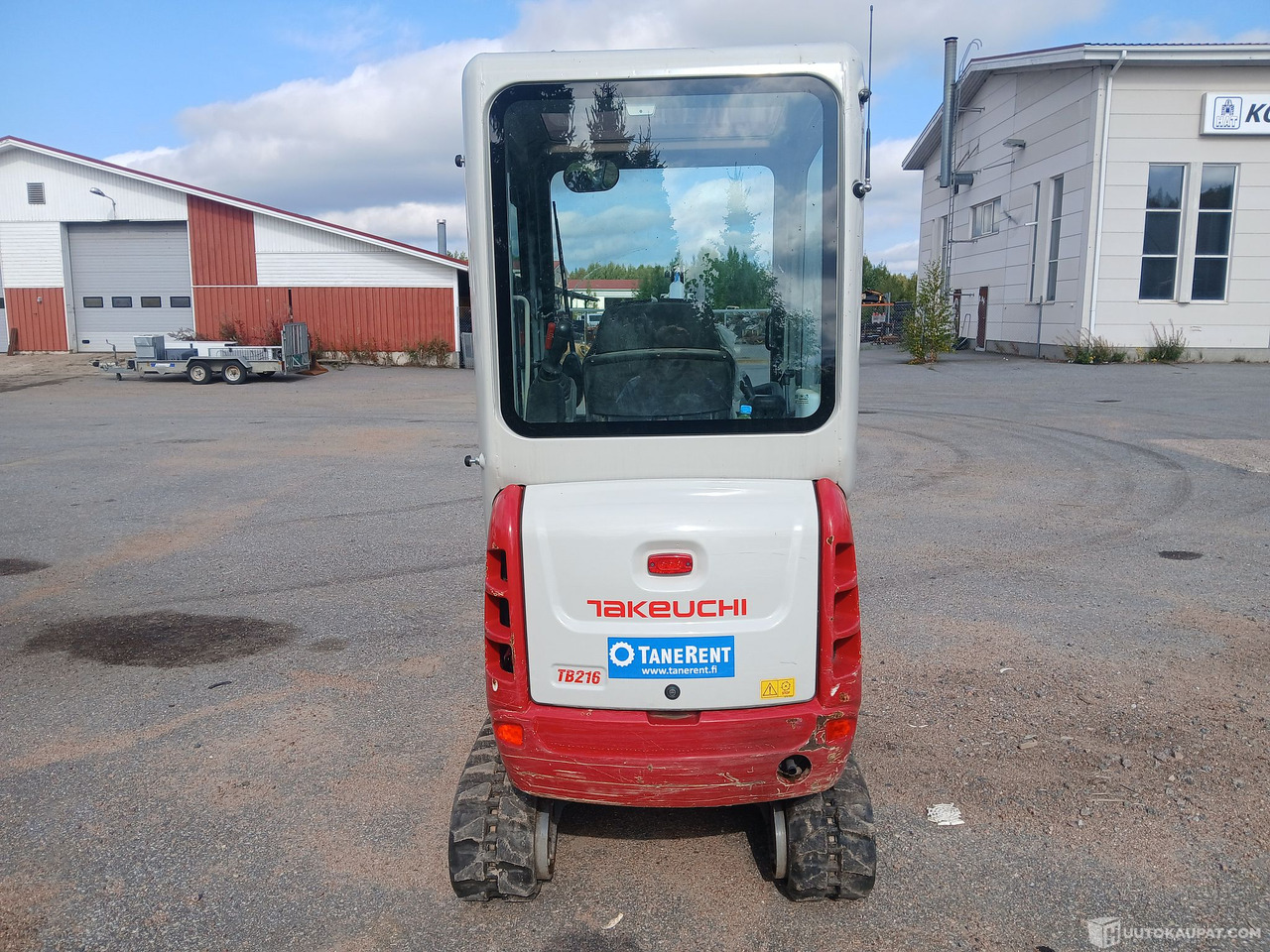 Takeuchi TB216, 2021, 615h, kallistuva liitin, 3kpl kauhoja, Honkajoki - Bouwmachine: afbeelding 3 Takeuchi TB216, 2021, 615h, kallistuva liitin, 3kpl kauhoja, Honkajoki - Bouwmachine: afbeelding 3