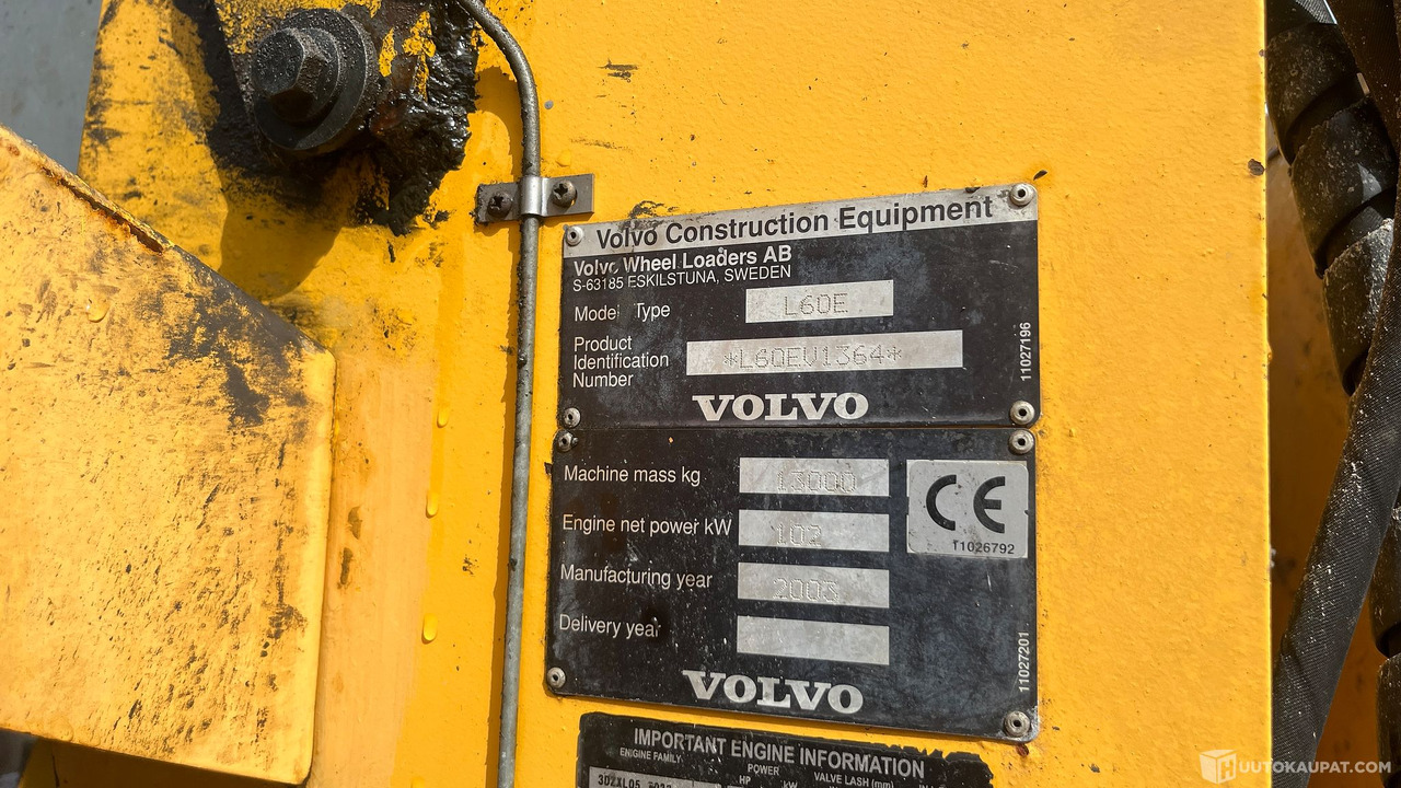 Volvo L60E, 2003, Hyvinkää - Bouwmachine: afbeelding 3 Volvo L60E, 2003, Hyvinkää - Bouwmachine: afbeelding 3