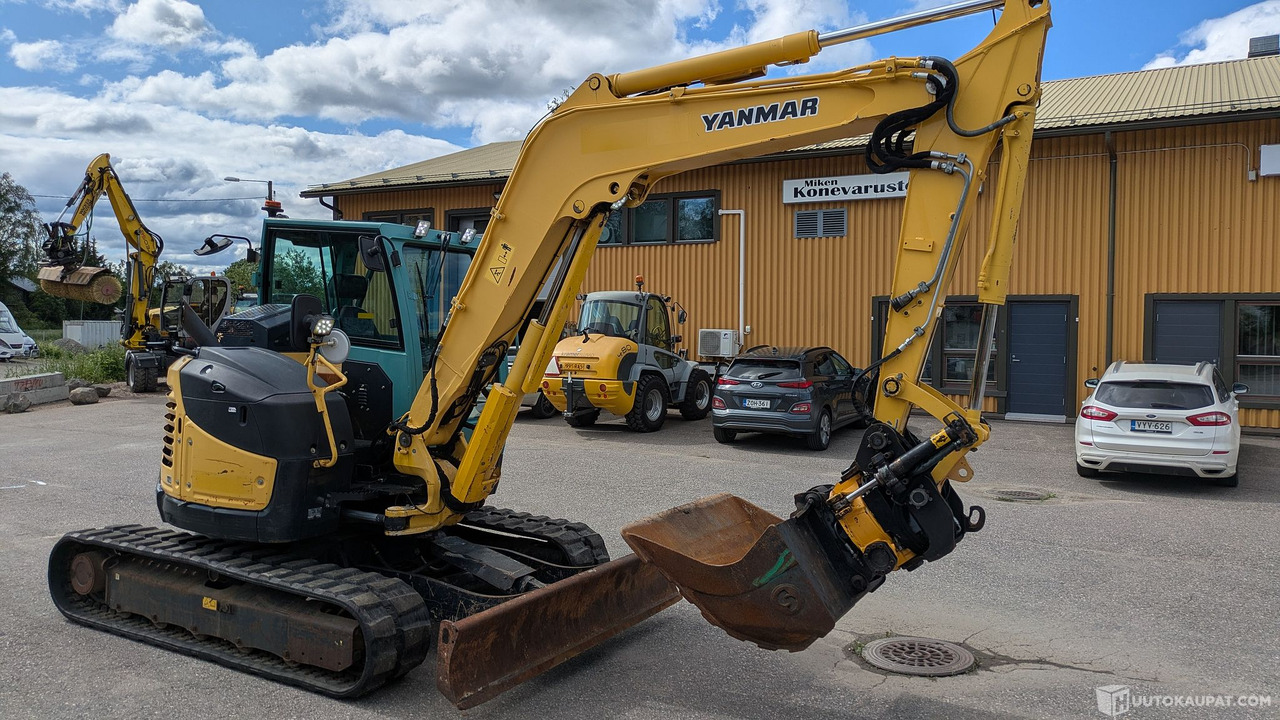Yanmar vio80-1A, kaivinkone engcon pyörittäjällä, 2015, Nurmijärvi - Bouwmachine: afbeelding 1 Yanmar vio80-1A, kaivinkone engcon pyörittäjällä, 2015, Nurmijärvi - Bouwmachine: afbeelding 1