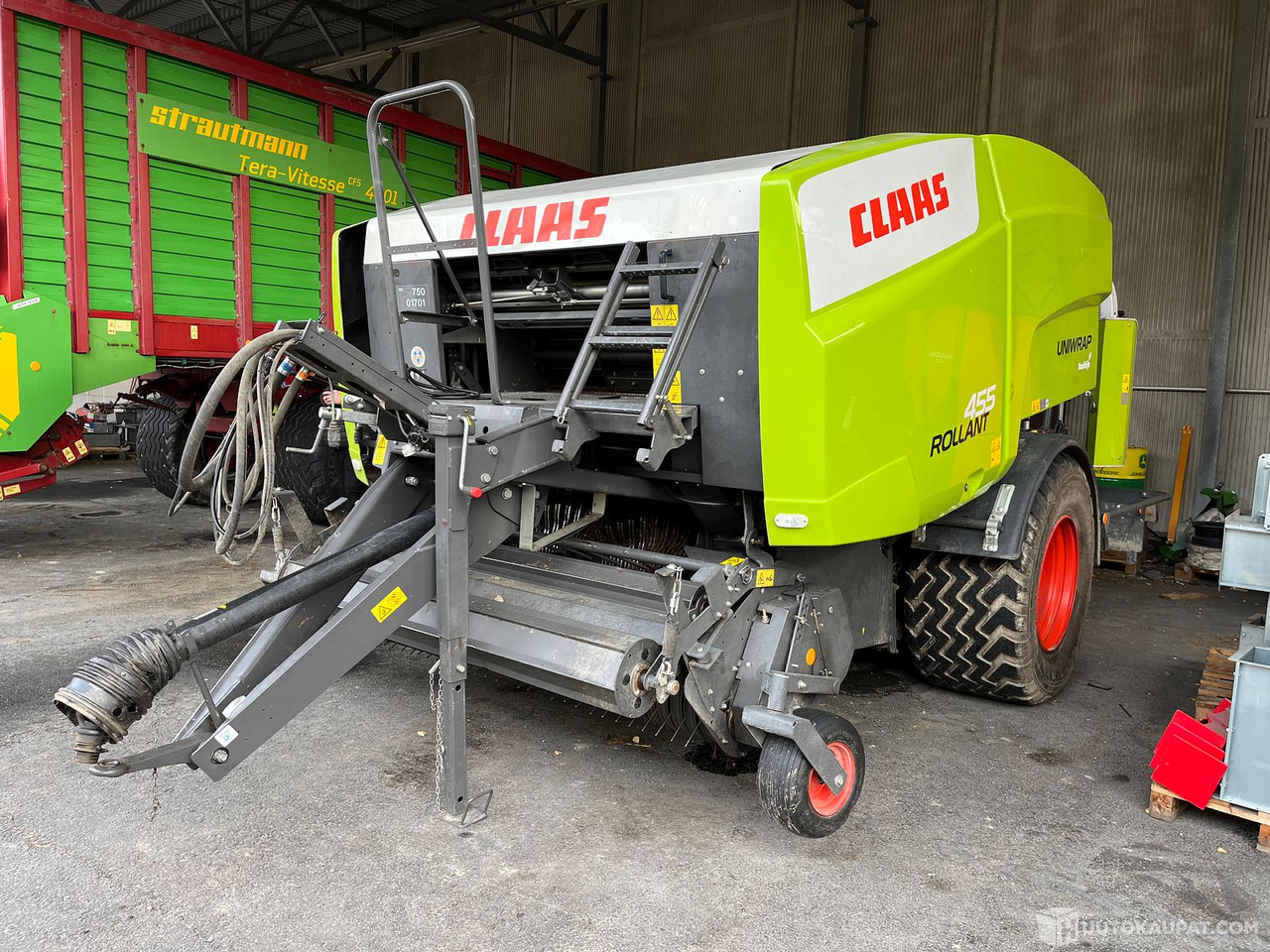 Claas 455 RC Uniwrap, 2021, MTK25, Tampere - Ronde balenpers, Wikkelaar: afbeelding 2 Claas 455 RC Uniwrap, 2021, MTK25, Tampere - Ronde balenpers, Wikkelaar: afbeelding 2