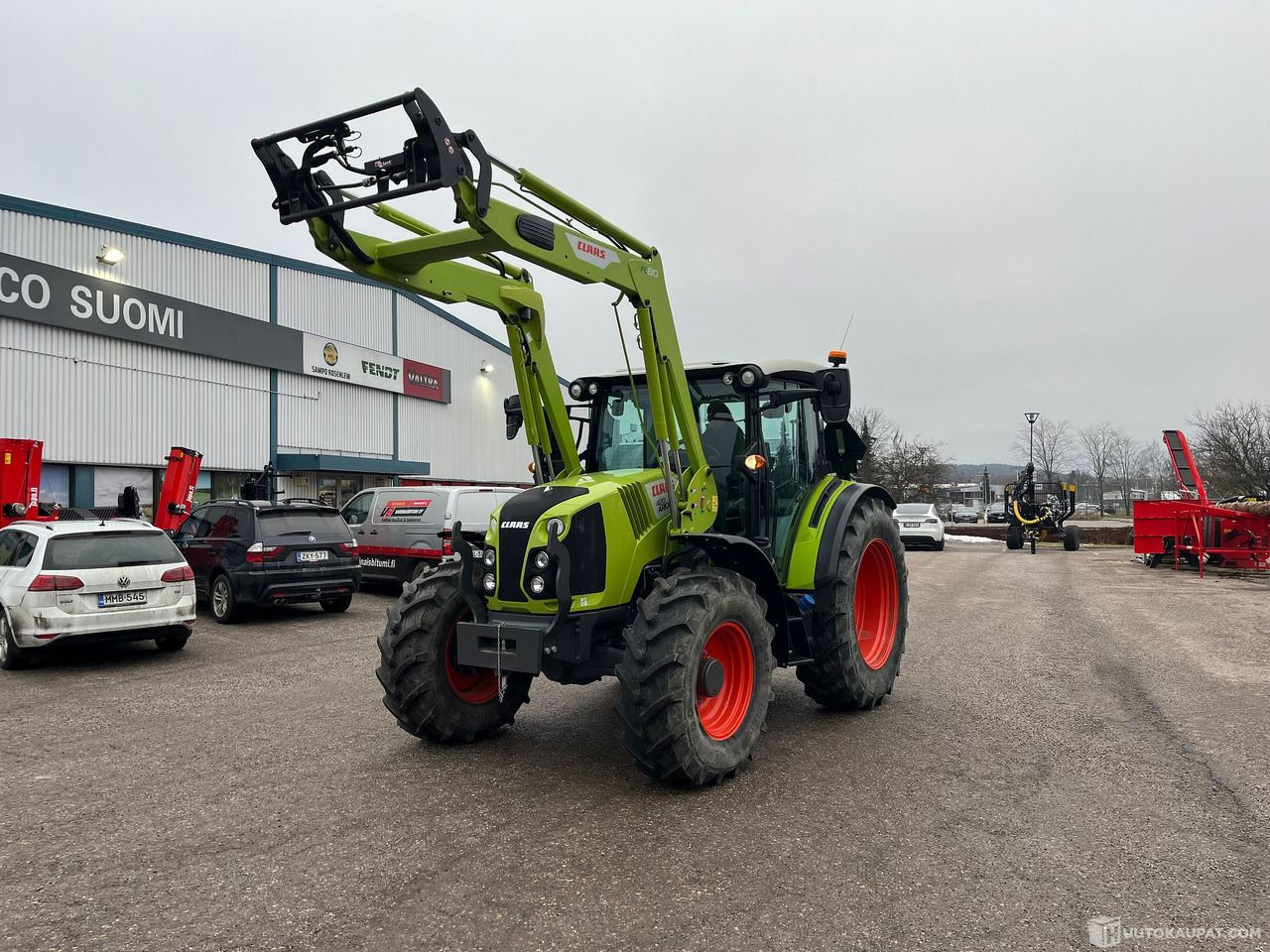 Claas Arion 420 traktori kuormaajalla, 2020, INTEXW, Salo - Tractor: afbeelding 2 Claas Arion 420 traktori kuormaajalla, 2020, INTEXW, Salo - Tractor: afbeelding 2