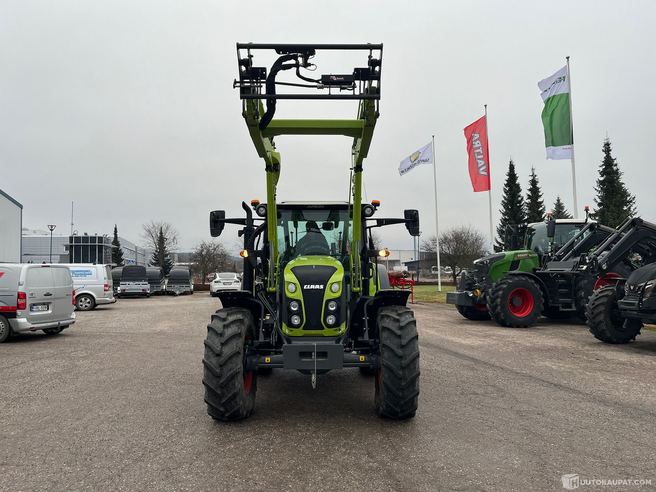 Claas Arion 420 traktori kuormaajalla, 2020, INTEXW, Salo - Tractor: afbeelding 3 Claas Arion 420 traktori kuormaajalla, 2020, INTEXW, Salo - Tractor: afbeelding 3
