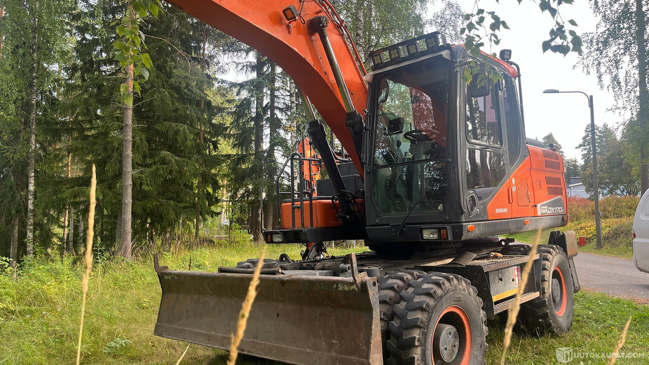 Doosan DX170, 2017, Varkaus - Mobiele graafmachine: afbeelding 1 Doosan DX170, 2017, Varkaus - Mobiele graafmachine: afbeelding 1
