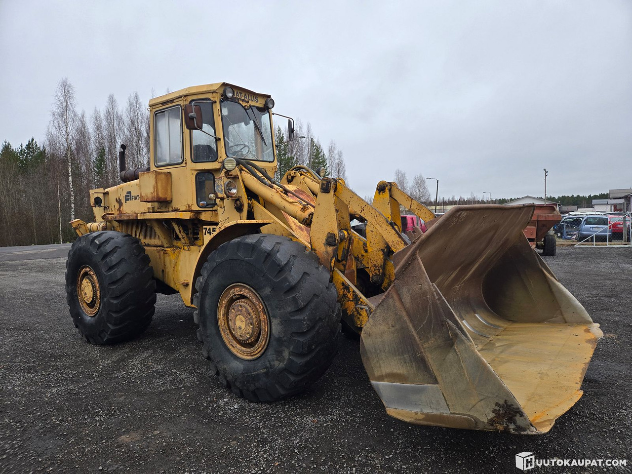 Fiat-Allis 745 pyöräkuormaaja,kuormaaja,pyöräkone, Pihtipudas - Wiellader: afbeelding 4 Fiat-Allis 745 pyöräkuormaaja,kuormaaja,pyöräkone, Pihtipudas - Wiellader: afbeelding 4