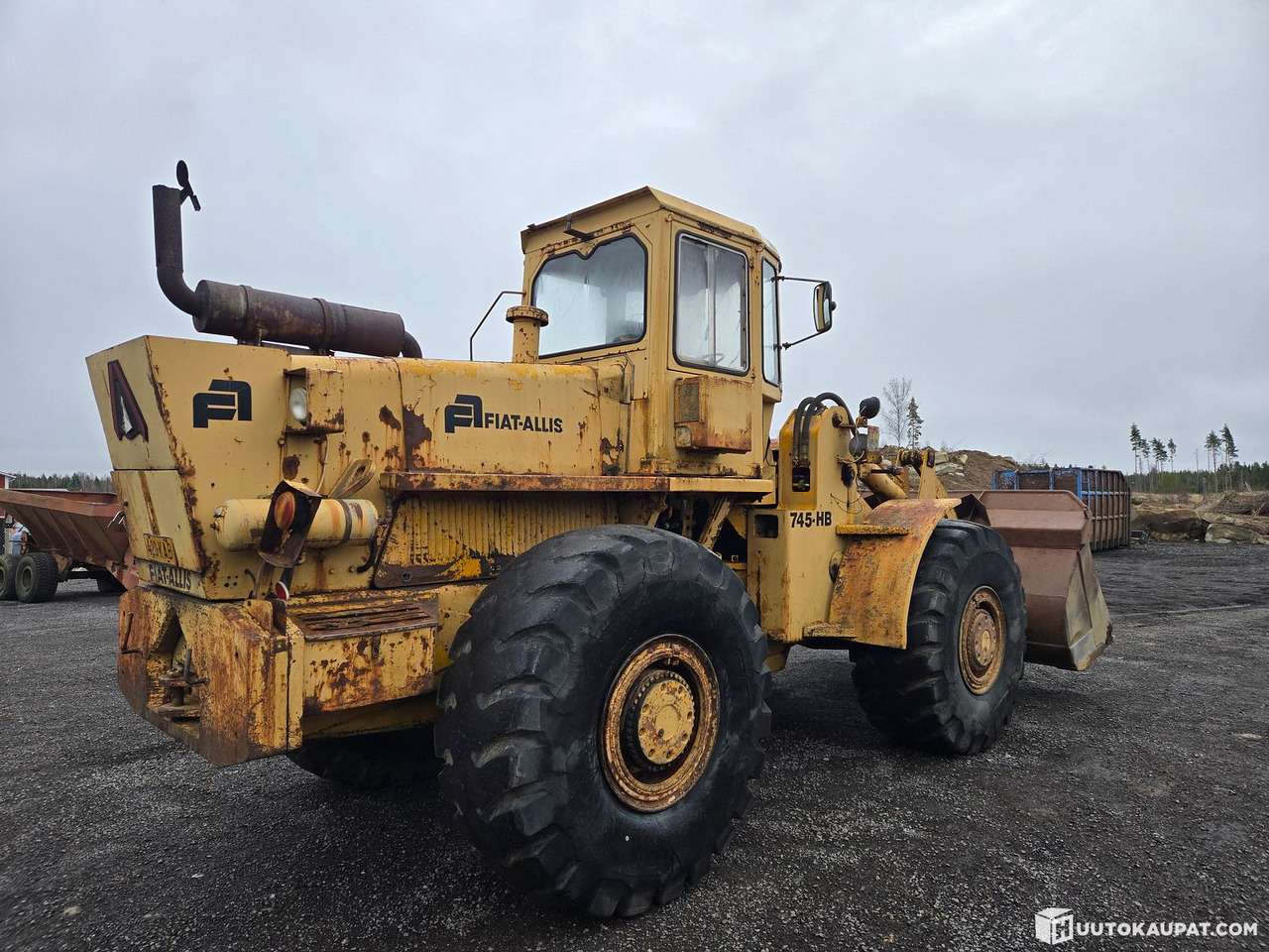 Fiat-Allis 745 pyöräkuormaaja,kuormaaja,pyöräkone, Pihtipudas - Wiellader: afbeelding 2 Fiat-Allis 745 pyöräkuormaaja,kuormaaja,pyöräkone, Pihtipudas - Wiellader: afbeelding 2